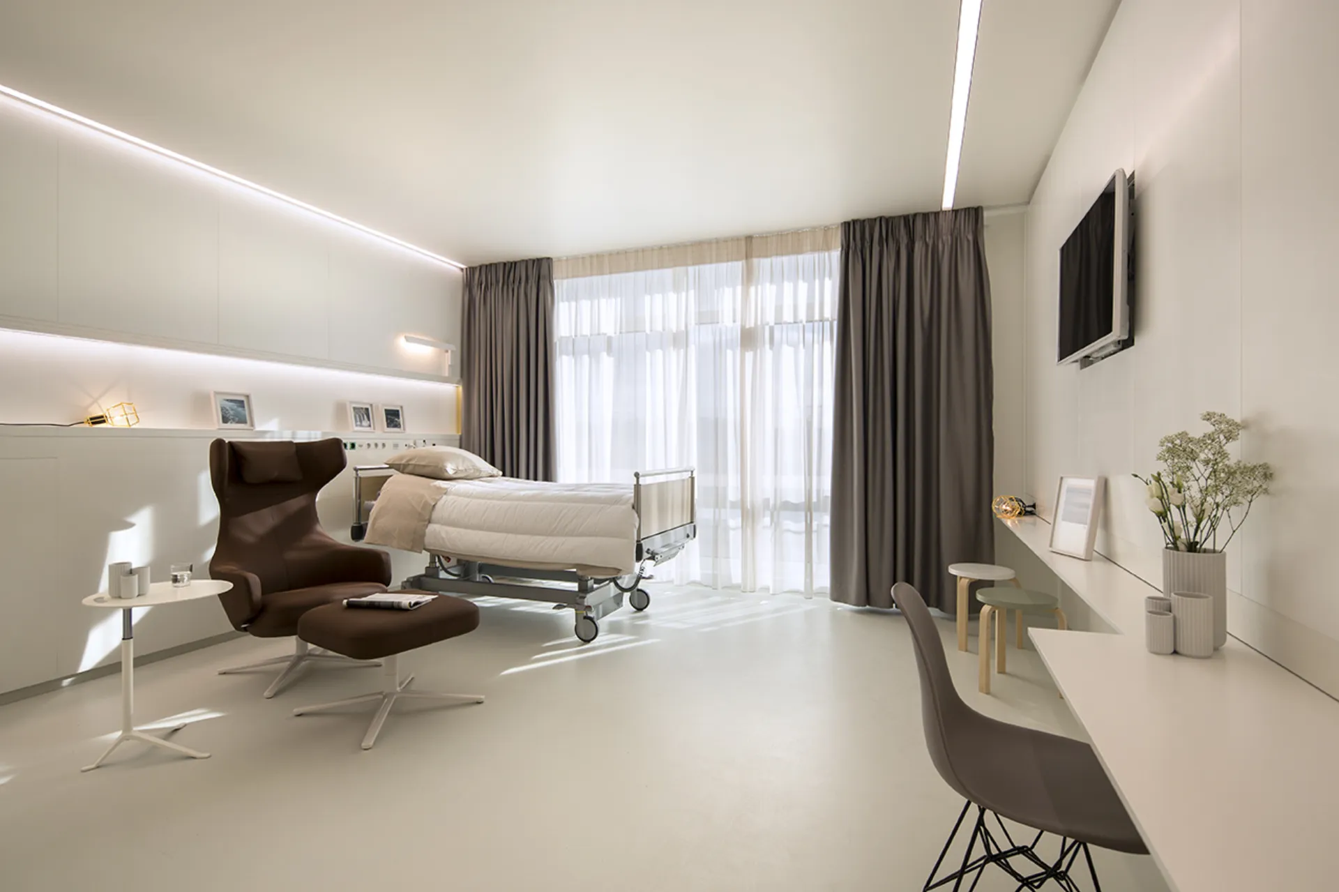 Entbindungsstation der Privatklinik Dr. Bohler im Hôpital Kirchberg in Luxemburg